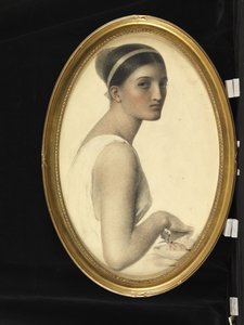 Tête idéale - Anthony Frederick Augustus Sandys